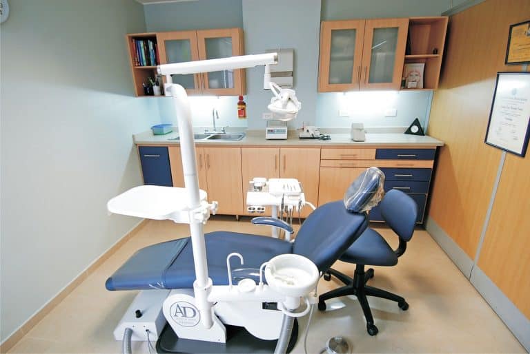 Inside the clinic of a Slidell dentist